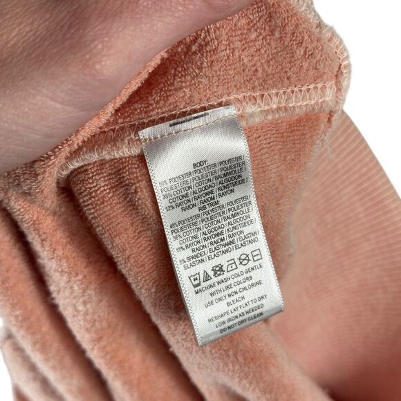 FP Movement By Free People Light Pink Believer Pullover Hoodie Sweatshirt - Picture 8 of 9